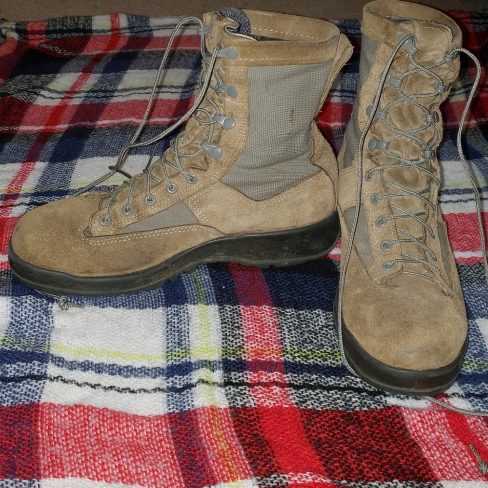 Sage Green Flight Boots